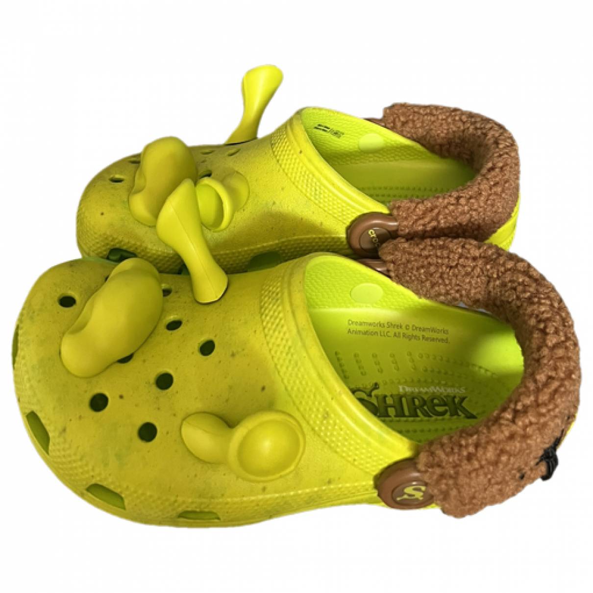 Mules & clogs CROCS Green size 36 EU in Rubber - 36764740